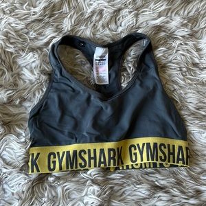 Dark Gray Gymshark sports bra